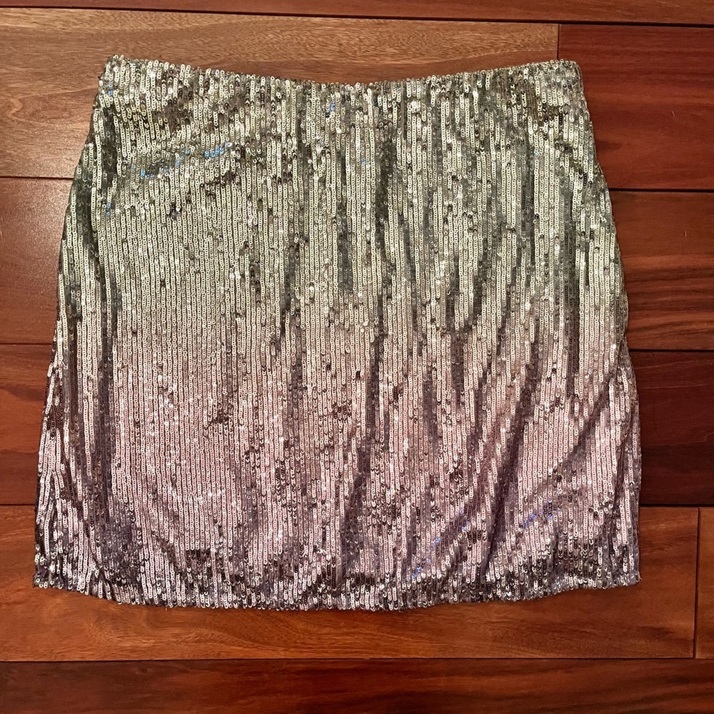 LoveShackFancy‎ Lilac Leaves Arturo Skirt - Picture 3 of 6